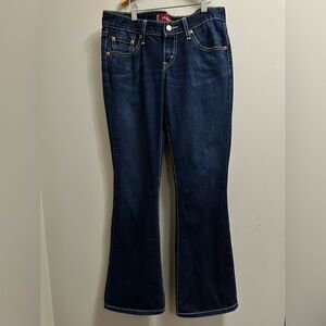 Vintage Levi's Too Superlow Dark Blue Bootcut Jeans
